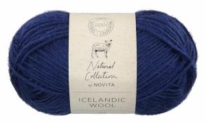 Пряжа Icelandic Wool 164 Blueberry (черника) Novita