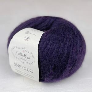 Пряжа Snefnug Фиолетовый 7330, 110м/50г, CaMaRose, Mork lilla