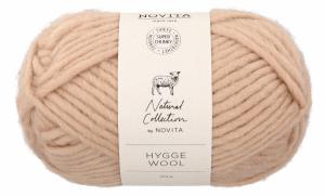 Пряжа Hygge Wool 024 Wheat (пшеница), 60 м/100 г, Novita
