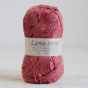 Пряжа Lama Tweed Роза 6460, 100м/50г, CaMaRose, Rose