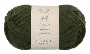 Пряжа Icelandic Wool 384 Pine (сосна) Novita