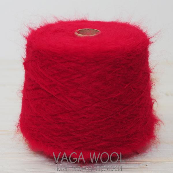 Пряжа Lilu из сури альпака, Красный, 130м/50г, Lama Lima