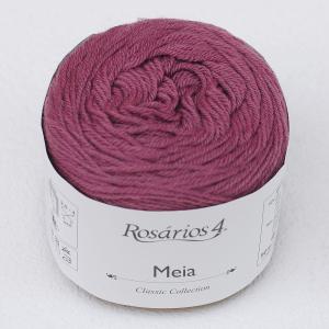 Пряжа Meia, (022) Пыльно-розовый, меринос с полиамидом, 185м/50г, Old Pink, Rosarios4