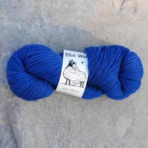 Пряжа Blue wool, 116 Глубина, 240м/100г, 100% British Bluefaced Leicester, Vagawool,  Deep