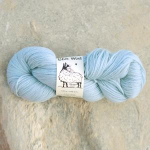 Пряжа Blue wool, 120 Изморозь, 240м/100г, 100% British Bluefaced Leicester, Vagawool,  Frost