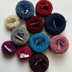 Пряжа Soft Donegal, Набор 180г "Лето" для вязания жаккарда, 190м в 50г Donegal Yarns