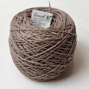 Пряжа Veresk, Воробей (зарянка), 230м/50г., 100% superfine lambswool, Vagawool, Stonechat