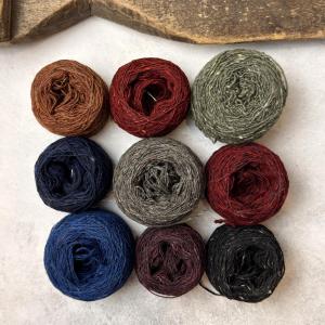Пряжа Soft Donegal, Набор 9 цветов (260гр), 190м в 50г Donegal Yarns