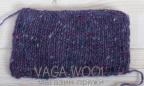 Пряжа Твид-мохер Пурпурное сердце 2727, 200м/50г Knoll Yarns, Mohair Tweed, Purple Hearth-2