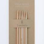 Чулочные спицы №3.75/15см Shirotake, KA Seeknit, 04246-3