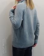 Cвитер Easy basic sweater для размера S описание+пряжа-2