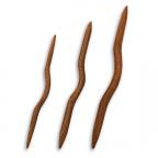 Спицы для вязания кос изогнутые бамбуковые, Koshitsu, KA Seeknit, 05117-1