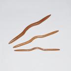 Спицы для вязания кос изогнутые бамбуковые, Koshitsu, KA Seeknit, 05117-3