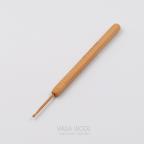 Бамбуковый крючок 3.0х13см с рифленой ручкой Koshitsu, KA Seeknit, 05183-2