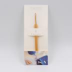 Бамбуковый крючок 2.25х13см с рифленой ручкой Koshitsu, KA Seeknit, 05181-3