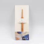 Бамбуковый крючок 3.0х13см с рифленой ручкой Koshitsu, KA Seeknit, 05183-3