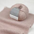 Пряжа Cashmere Lux 003 Розовый пыльный, 112м/25г, Casagrande-1
