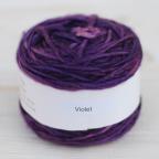 Пряжа Aran Single solid Фиолет, 120м/100г., Cowgirlblues, Violet-2