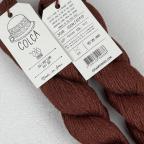 Пряжа COLCA, (ЛОТ 2 пасмы) шнурок 100м/50г, бэби лама, шелк, Amano-1