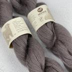 Пряжа Mohairyarn 1 ply, (ЛОТ 2 пасмы) цвет серо- шоколадный, 350м/50г, Mohair by canard-1