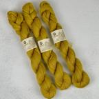 Пряжа Mohairyarn 1 ply, (ЛОТ 3 пасмы) цвет горчичный, 350м/50г, Mohair by canard-2
