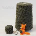 Пряжа твид Cashalainn Болотный, 95м/50гр Knoll Yarns-4