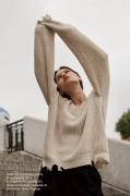 Пряжа Coast 019 Слоновая кость, 230м в 50 г, Vagawool, Ivory-5