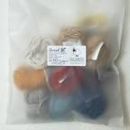 Пряжа Veresk, Тестовый набор 55г, 9 цветов, 230м/50г., 100% superfine lambswool , Vagawool-2