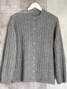 Пряжа Veresk, Фланелевый серый, 230м/50г., 100% superfine lambswool, Vagawool, Flannel Grey-3