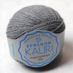 Пряжа KAURI Каменный серый К18,153м/40г, пух поссума, меринос и мальберри шёлк, Zealana-3