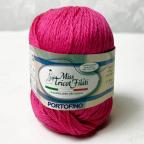 Пряжа Portofino, 100% хлопок мако, Розовый 18, 135м в 50г, Miss Tricot Filati-1