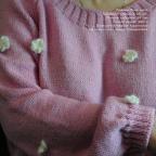 Пряжа Blue wool, 110 Пион, 240м/100г, 100% British Bluefaced Leicester, Vagawool, Lilac smog-4