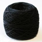 Пряжа Irish Heather, 3023 Самый чёрный, 225м/50г (4,5/1) Donegal Yarns, Ирландия-1