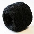 Пряжа Irish Heather, 3023 Самый чёрный, 225м/50г (4,5/1) Donegal Yarns, Ирландия-2